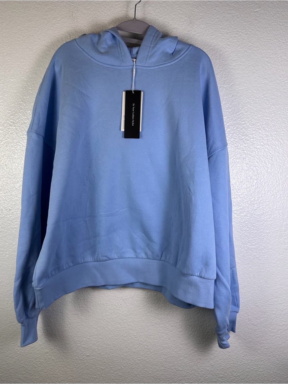 PrettyGarden Blue Pullover Hoodie Women
XXL Plus Fleece Cotton Blend